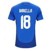 Italien Nicolo Barella #18 Hemmatröja EM 2024 Kortärmad